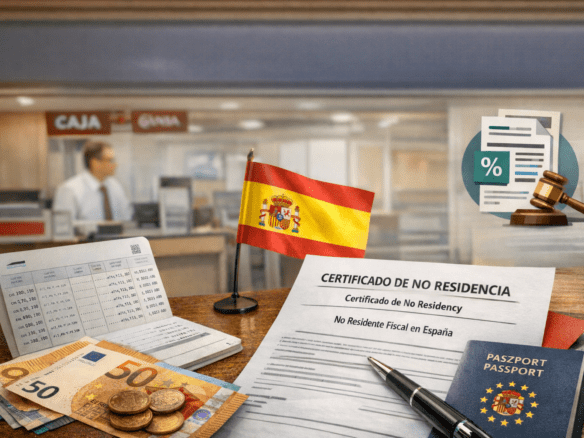 styl życia Costa Blanca, Masz konto w hiszpańskim banku? Pamiętaj o certyfikacie rezydencji podatkowej