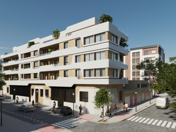 Santa Pola apartament 2-3 sypialnie, blisko morza BS_Ege/A