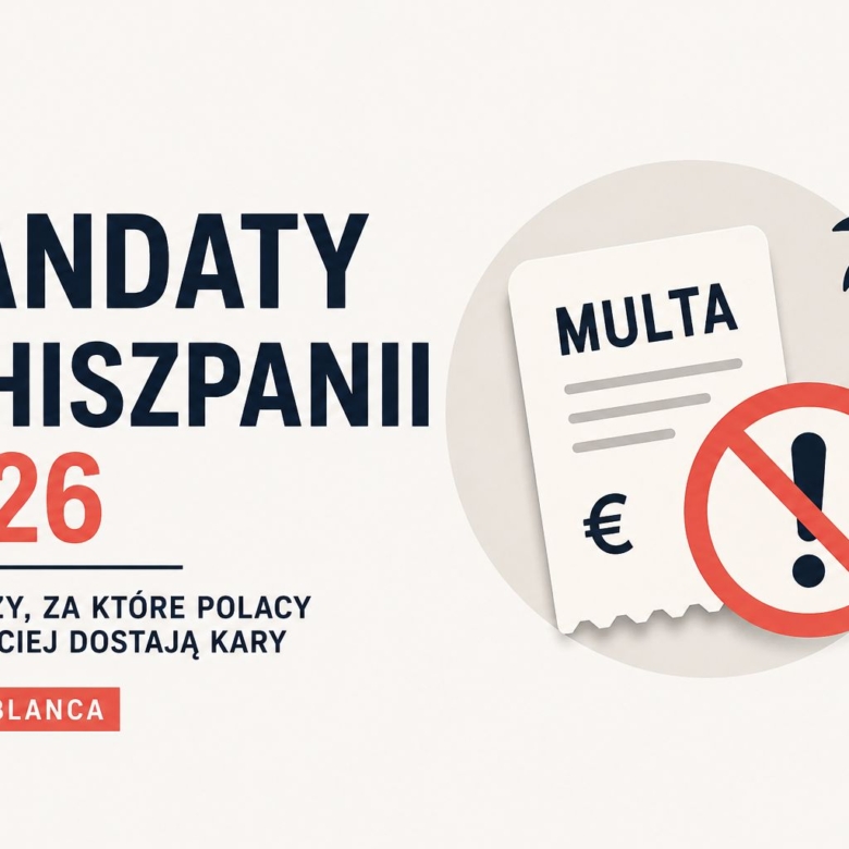, Mandaty w Hiszpanii 2026. 20 rzeczy, za kt&oacute;re Polacy najczęściej dostają kary na Costa Blanca