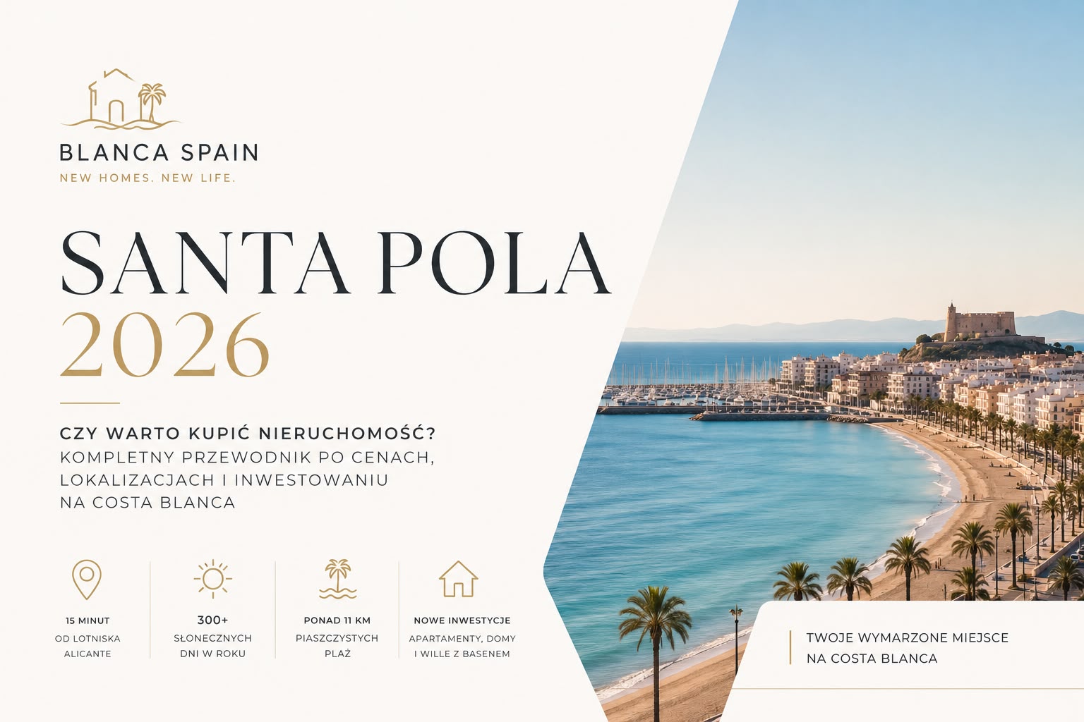 , Santa Pola 2026 &ndash; czy warto kupić nieruchomość? Kompletny przewodnik po cenach, najlepszych lokalizacjach i inwestowaniu na Costa Blanca